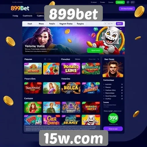 Interface e experiência do usuário no 899bet