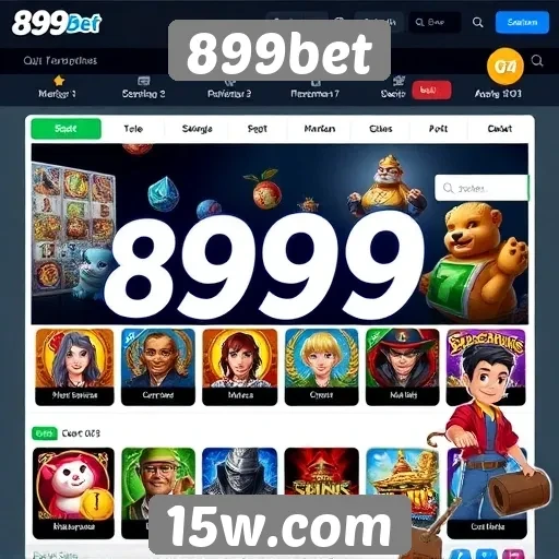 Experiência do usuário no portal de jogos 899bet